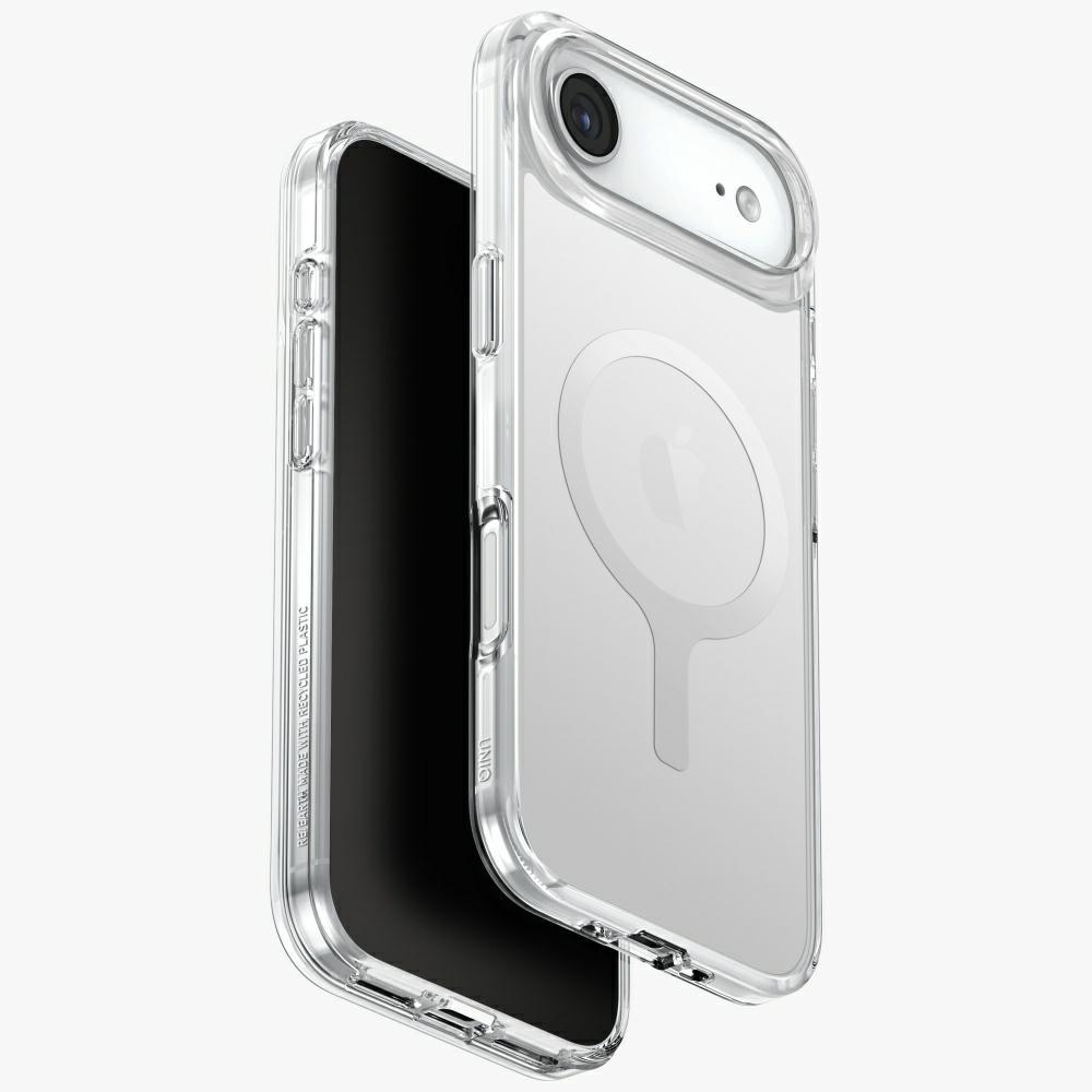 UNIQ Clario Case for iPhone Air Magclick Charging Transparent