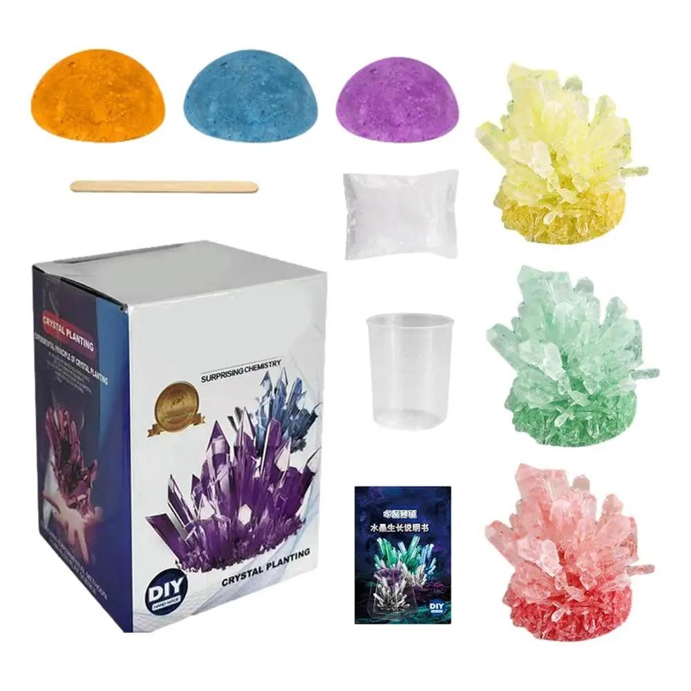 Crystal Planting DIY Scientific Experiment Set, Fun Parent-child Communication, Chemical Experiment, Crystallization Principle