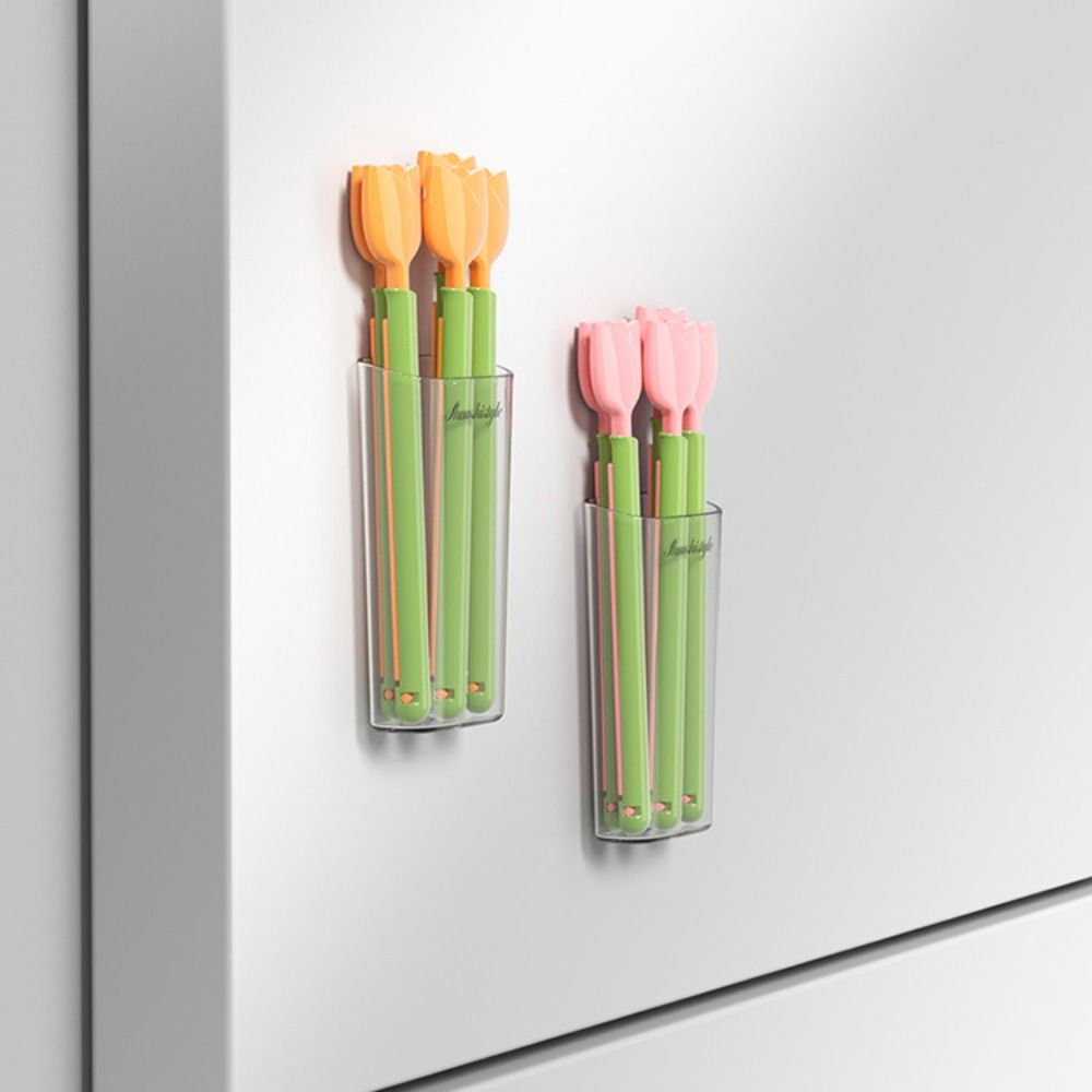Moisture-proof Tulip Magnetic Sealing Clip Plastic Bag Sealing Strips  Kitchens Accessories