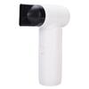 Cordless Hair Blower Dryer 80000 RPM Adjustable High Speed Fast Drying Hair Dryer with 360 Degree Rotation Nozzles White