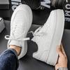 Summer men's shoes new breathable little white shoes men's trend versatile thick-soled heightening sports shoes casual board shoes trendy shoes