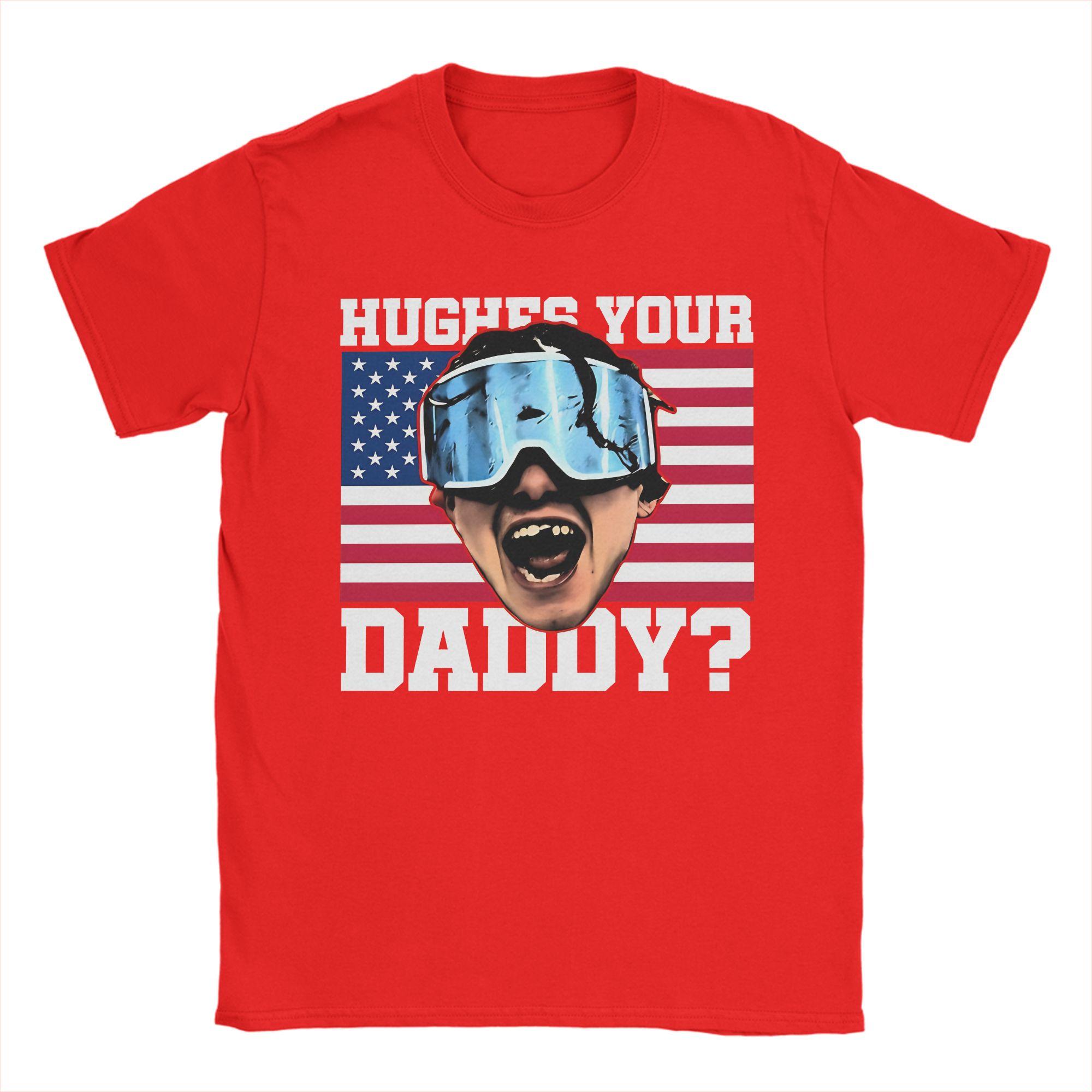 New Arrival Jack Hughes Smile USA Hockey Golden Goal T Shirt for Unisex Women Cotton Tshirts Short Sleeve Clothing S