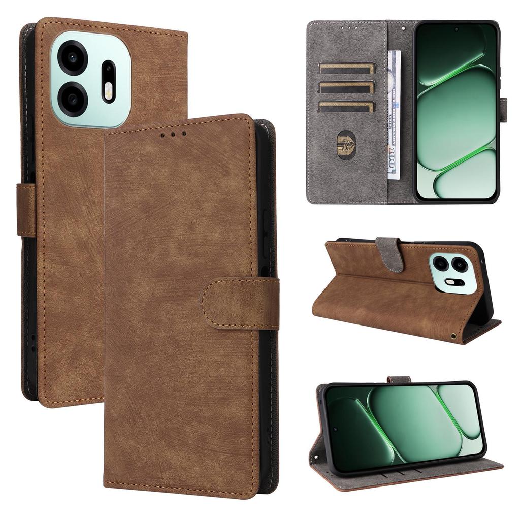 Flip Cover compatible for OnePlus N6 PU Leather Phone Case Full-Body Protection with [RFID Blocking]