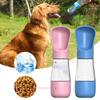 Portable Dog Water Bowl Leakproof Outdoor Travel Pet Puppy Drinking and Food Container Cat Drinker Bottle Accessories Supplies
