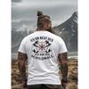 Viking Shirt 'I The Shield Wall' & Helm of Awe Print - Nordic Viking Wear Suitable for Themed Events,, Historical Costumes - Machine Washable Casual