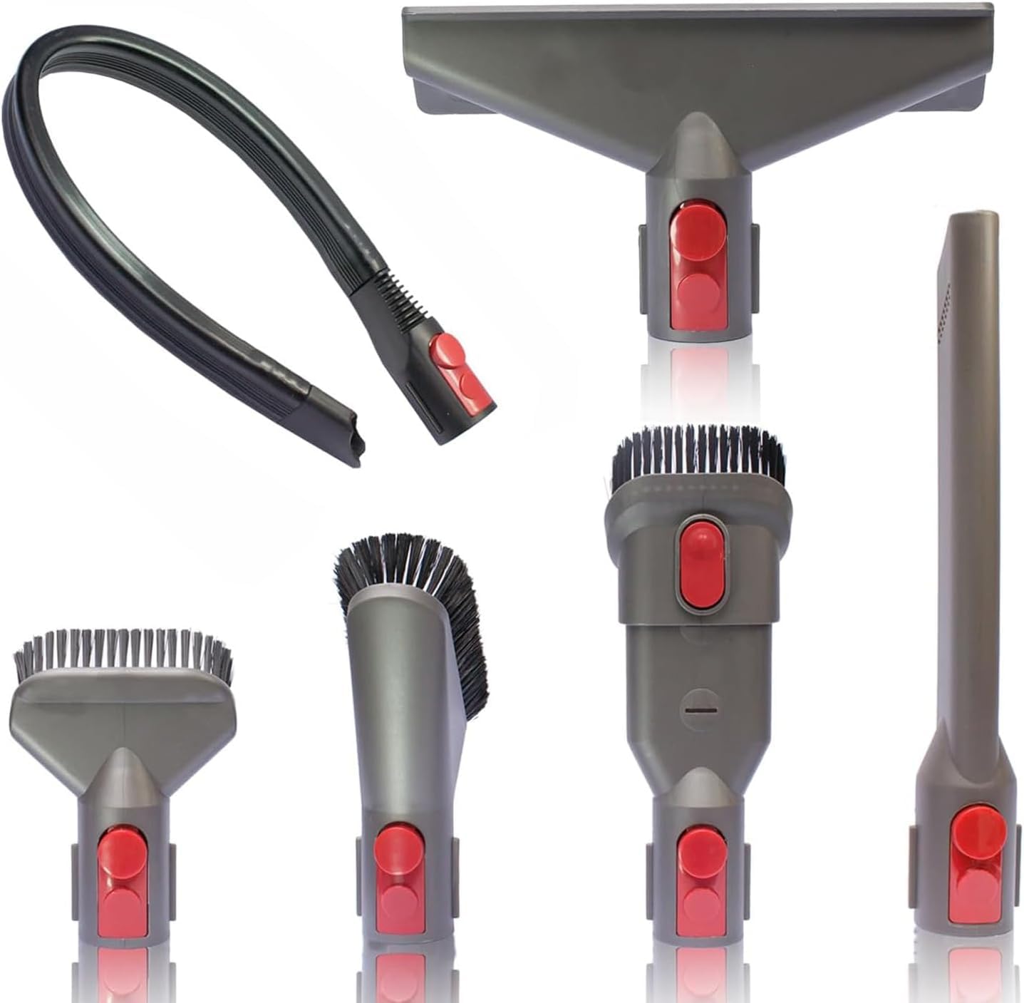 

Насадка для пилососа Dyson GEN5 G5 V7 V8 V10 V11 V15 Серії Набір аксесуарів для пилососа Dyson Гнучка щілинна насадка Насадка для матраців Щілинна насадка Щітка чорний