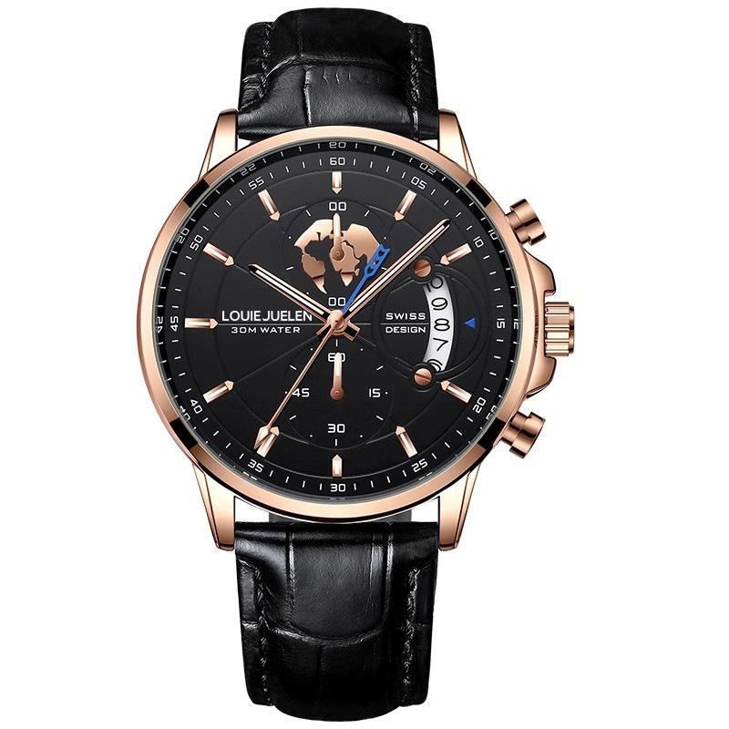 Men'S Watch Men'S Advanced Sense Luminous Waterproof Trend Student Luminous Business Machinery Quartz Men'S Watch