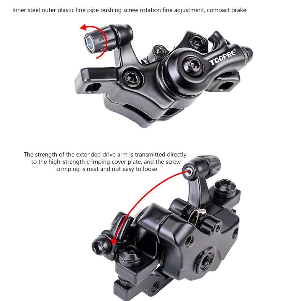 Fahrradbremse Wasserdicht Verschleißfest Scheibenbremse Professionell Rostfrei Luftkupplung Fahrrad Vorder-/Hinterradbremse Outdoor Ersatz