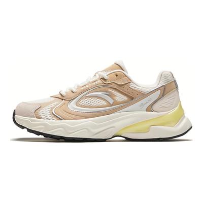 Millennium 7 Shock Absorbing Wear Resistant Low Top Casual Shoes Women Sneakers White Brown 122428890-1