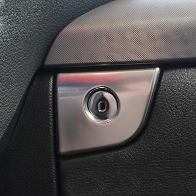 ABS Matte For Ford Edge 2015 2016 2017 Car Copilot Glove Box Key Handle Bowl Cover Trim Car Styling Accessories