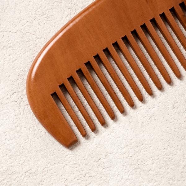 Among The Peach Tree Half Moon Combs