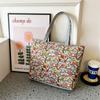 Neue Canvas-Tasche Xinmatai Retro-Damen-Tasche bedruckte Handtasche Tote große Tasche literarische Schulter-Einkaufstasche