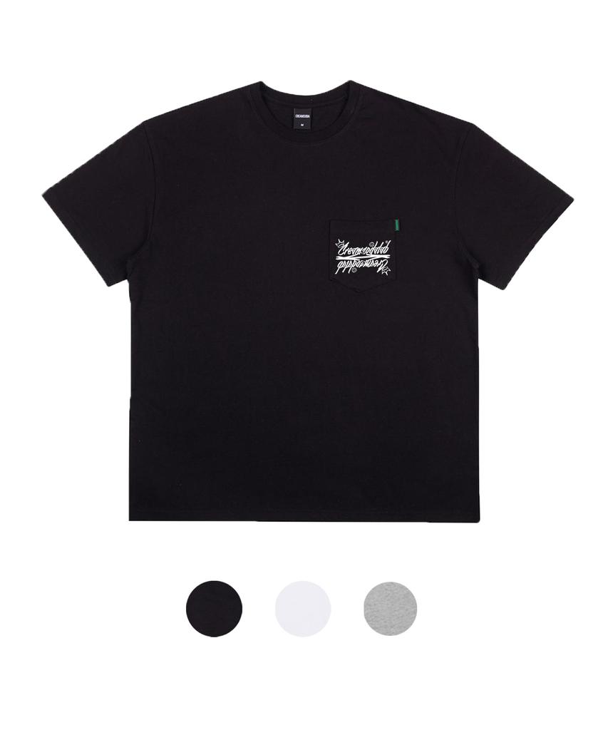CREAM SODA LAB Crsdel Lettering Pocket Short Sleeve Tee