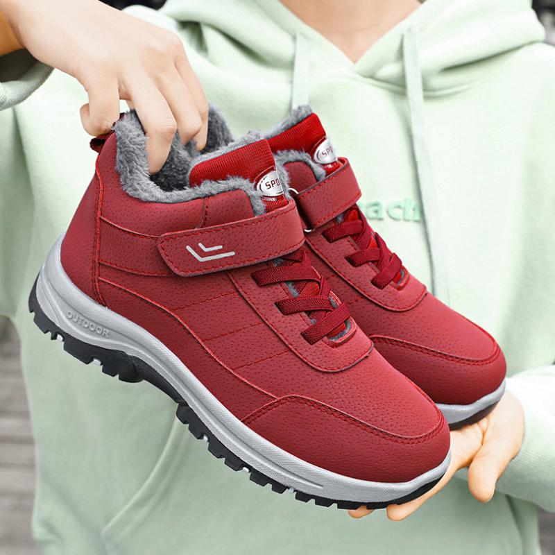 Men's and women's cold soft thick sole heightened outdoor thickened warm lightweight comfortable stirrup ground cotton shoes snow boots cotton shoes