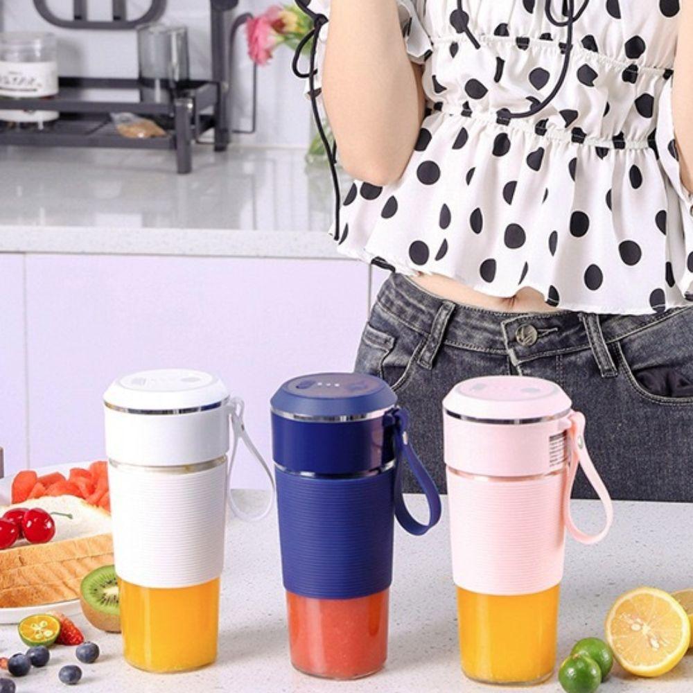Wireless Electric Juicer Cup Rechargeable Smoothie Blender Easy To Use Juicer Machine  Office