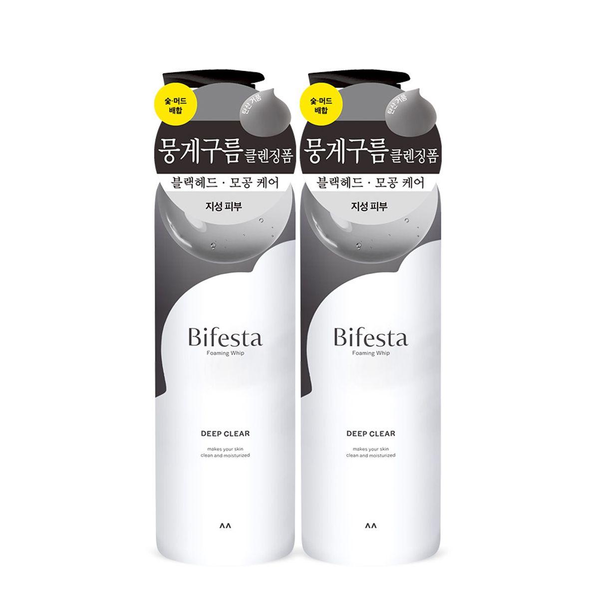 Deep Clear Cleansing Mousse Foam 200g 2 pieces