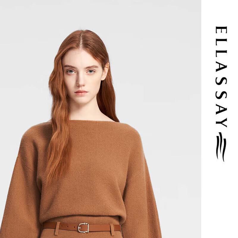 

ELLASSAY Women s Elegant Design Knit Sweater M