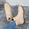Large Size Short Boots Women's Autumn New Cowboy Boots Fashionable Martin Boots Women