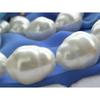 Necklaces Pendants, Huge AAA++ Large Fashion 20Mm South Sea White Baroque Shell Pearl Necklace 20"