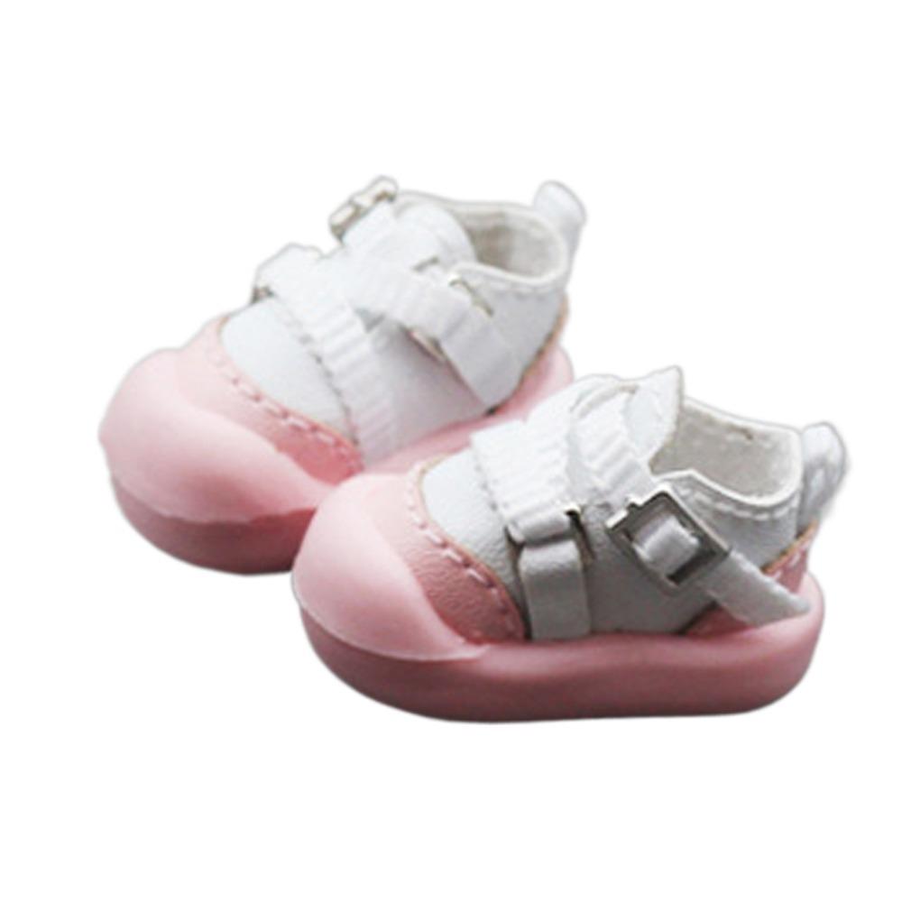 MJD Dolls Soft Glue Shoes OB11 BJD Doll Shoes High Quality 1/12 Dolls Doll Shoes  Birthday Gifts