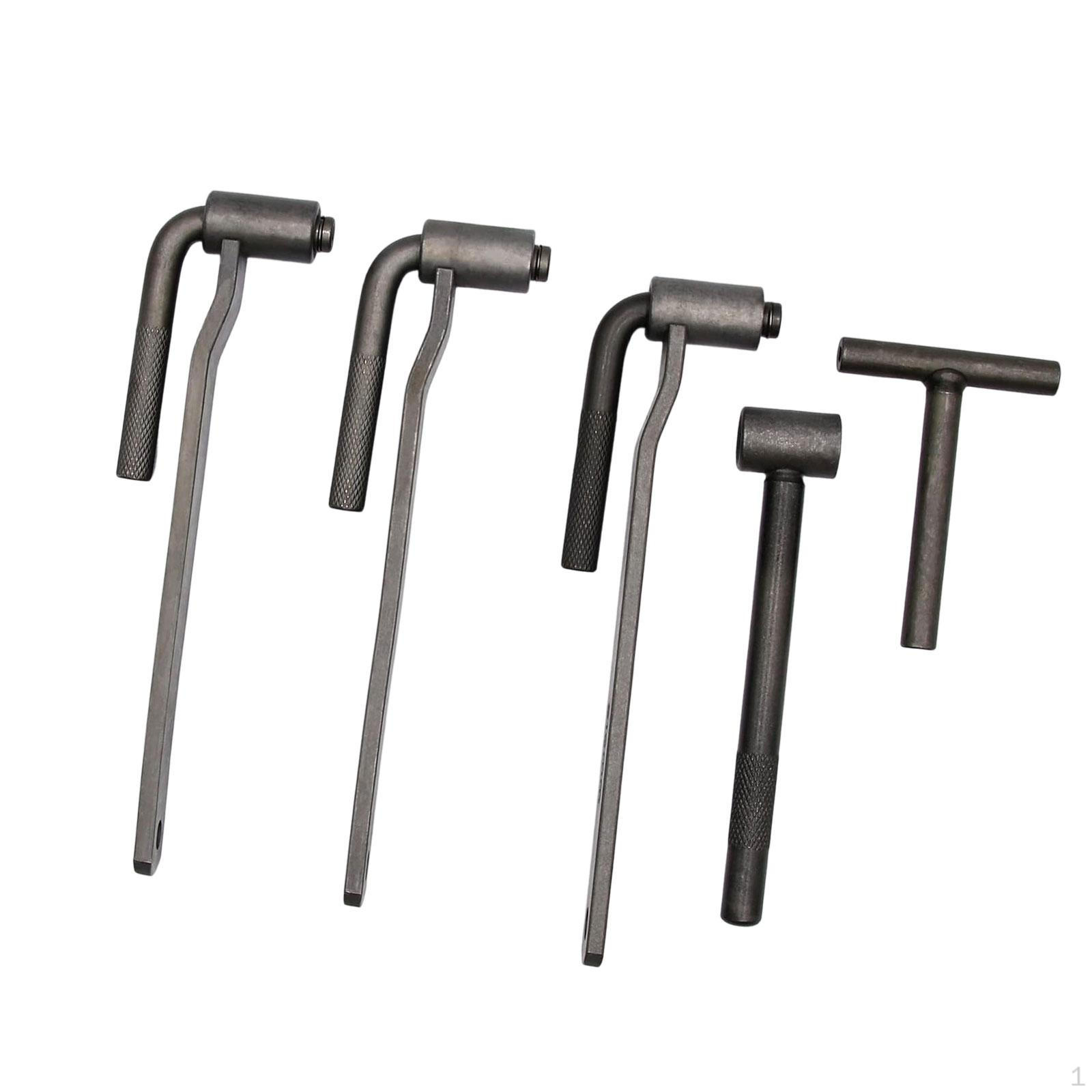 

5x Инструмент для регулировки клапанных винтов двигателя мотоцикла 8 мм 9 мм 10 мм Металлический набор Профессиональный