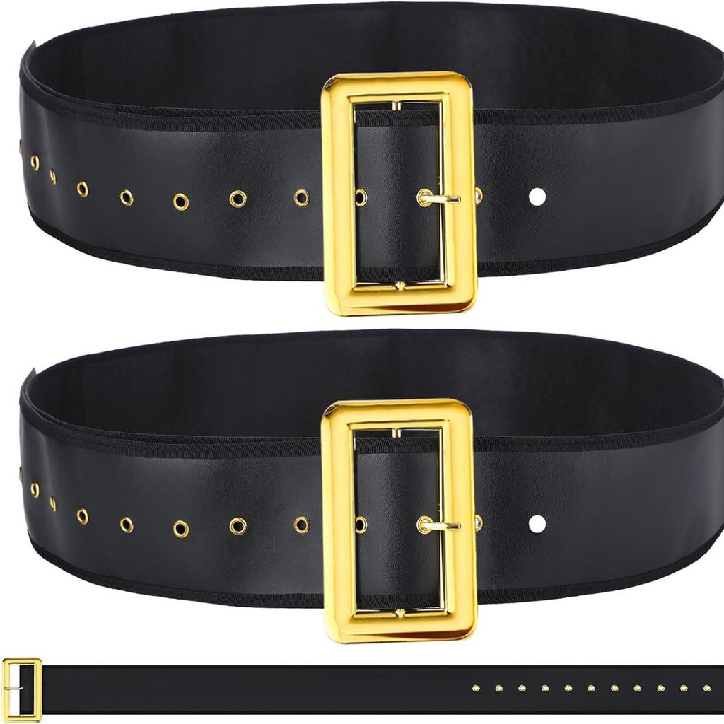 European and American Santa Claus Christmas Wide Waist Belt for Men