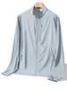 Men's Lightweight Stand-up Collar Quick-dry Sun Protection Jacket for Summer Outdoor Activities