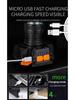 Rechargeable Portable Flashlight Induction/No Induction LED Headlamp Camping Fishing Adventure Headlight 3Modes Built-in Battery