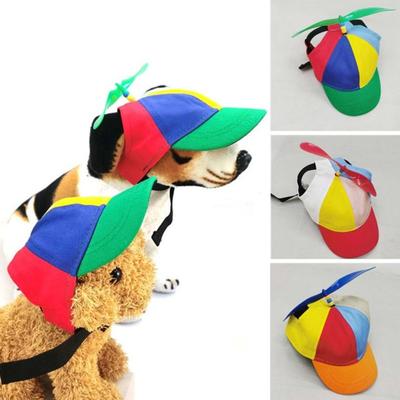 Pet Hat Colorful Pet Propeller Hat Adorable Sunproof Breathable Dog Baseball Hats