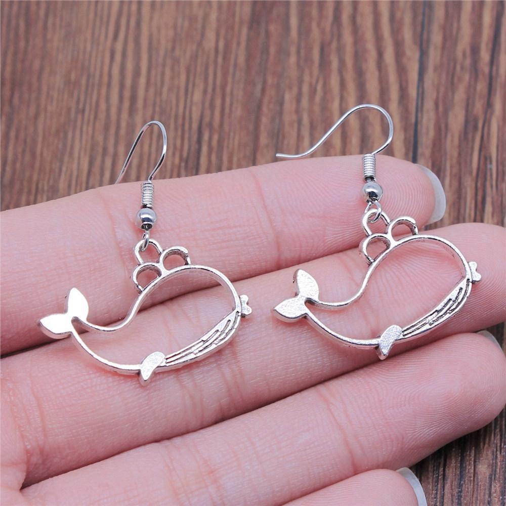 Bold Hot-Selling Marine Life Mermaid Drop Earrings Elegant Valentine's Gift for Formal Occasions