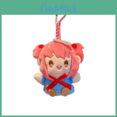 Cartoon Characters Plush Keychain With Magnetic Attachable For Anime Collector Fans
