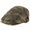 Militärstil Baumwolle Camouflage Schiebermütze Papa Lässig Flache Fahrkappe Damen Mode Baskenmützen Herren Lässig Schiebermützen 55-59cm