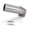 Slip-on Motorcycle Exhaust Middle Pipe Muffler for Ninja ZX25R ZX-25R