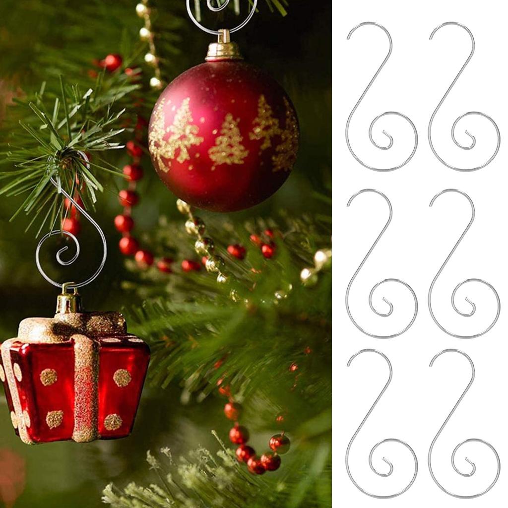 600Pcs Ornament S Hooks Set Stainless Steel No Rusting Decorative S Shaped Hooks for Christmas