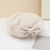 Women S Autumn Winter Rhinestone Beret Newsboy Hat Face Slimming Vintage Literary Cap