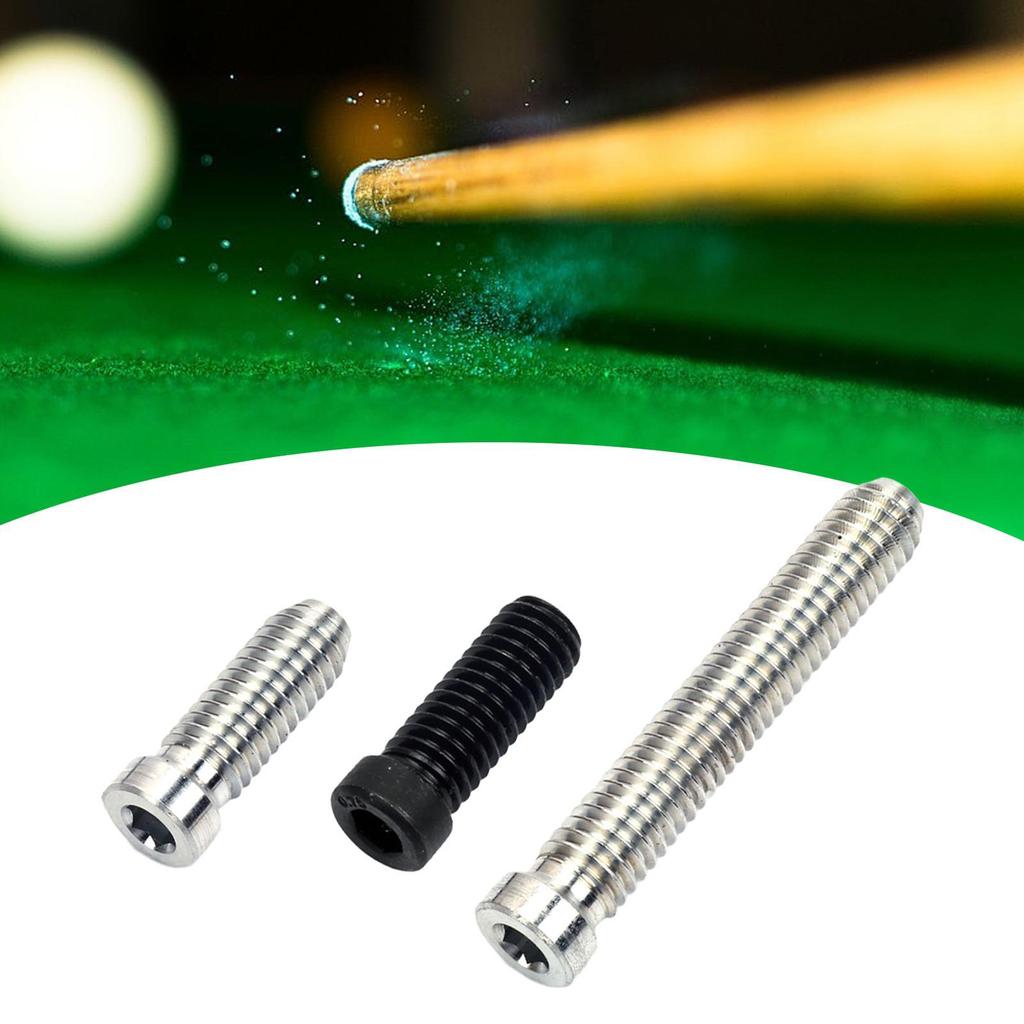 Aluminum Billiard Cue Weight Bolt, Durability for Pool Players