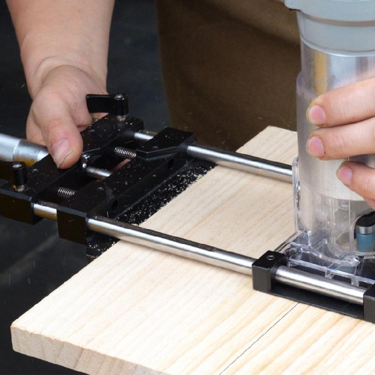 Handheld Router Woodworking Accessories Electric Trimmer Connector Base Router Bracket for Wood Slotting Carving