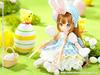 Azone International Akai Camera X SugarCups Bisquetina ~Happy Easter Bunny~ 1/12 Scale Soft Vinyl Head Collector's Scale Doll