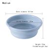 Household Foldable Plastic Basin Portable Student Dormitory Travel Laundry Thickened Wash Basin Bathroom Accessories Household