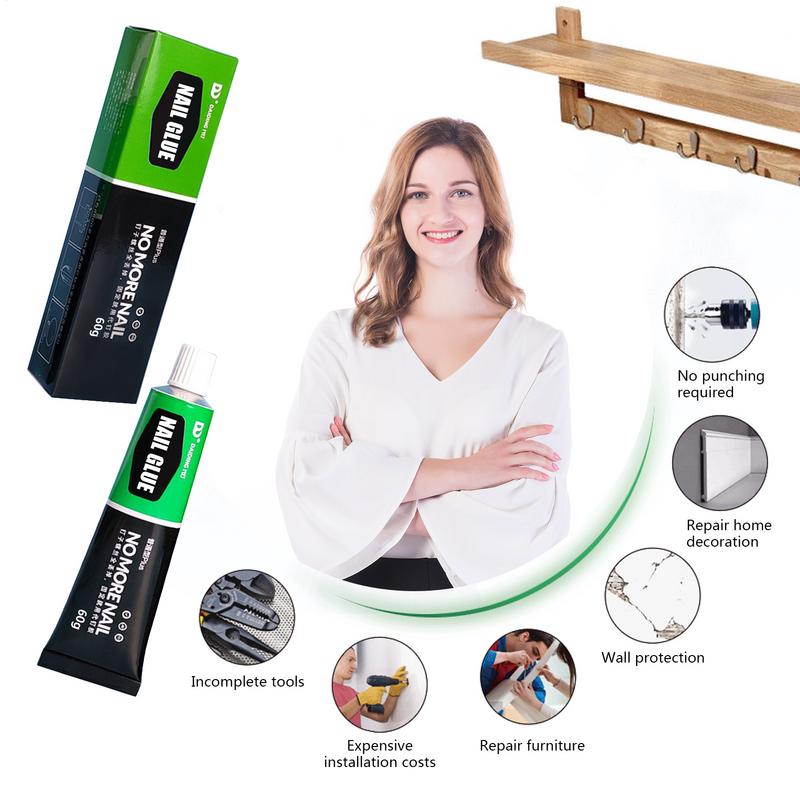 Super Colle Universelle à Réparation Instantanée Adhésif Fort pour Réparation de Chaussures Imperméable Colle Forte pour Tissu Usine Cuir Réparation Mastic
