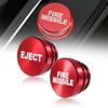 Cigar Lighter Plug Aluminum Alloy Auto Interior Red