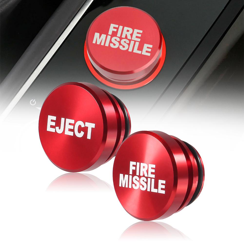 Cigar Lighter Plug Aluminum Alloy Auto Interior Red