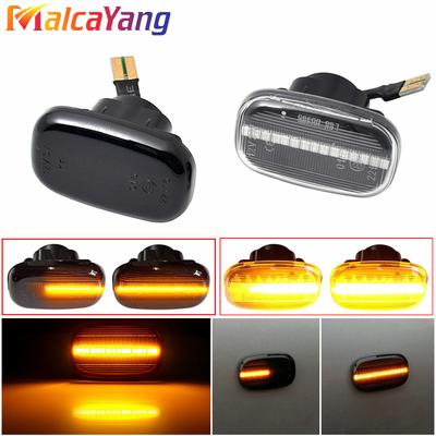 Paar Dynamische LED Seitenmarkierungsleuchte Fließende Blinkerleuchte Panel Lampe für Toyota Celica Caldina Corolla Hilux Avensis für Lexus GS