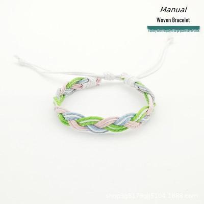 Colorful Handmade Artistic Woven Bracelet for Couples and Students