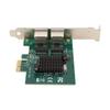 PCIE X1 Ethernet Card BCM5720 Gigabit Dual Port Copper Cable RJ45 Media Interface PCIE Network Adapter for WOL PXE VLAN