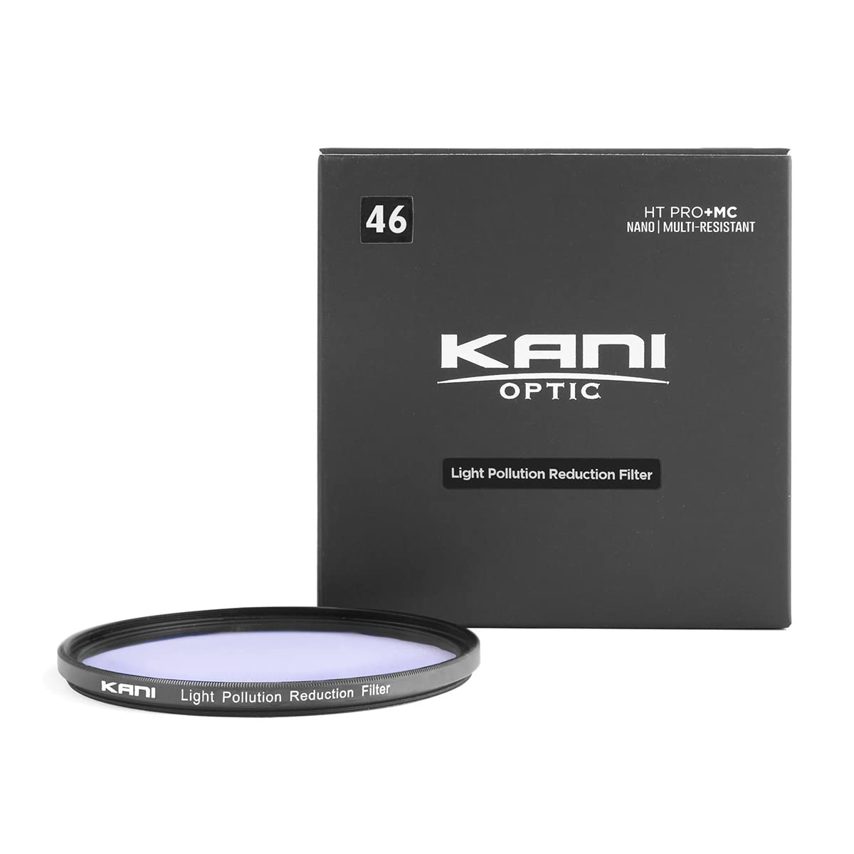 

KANI 46mm Light Pollution Cut Filter LPRF for Starry Sky and Nightscape Reduces Color Protects Against Sodium and Mercury Vapor Low and Nano 804860