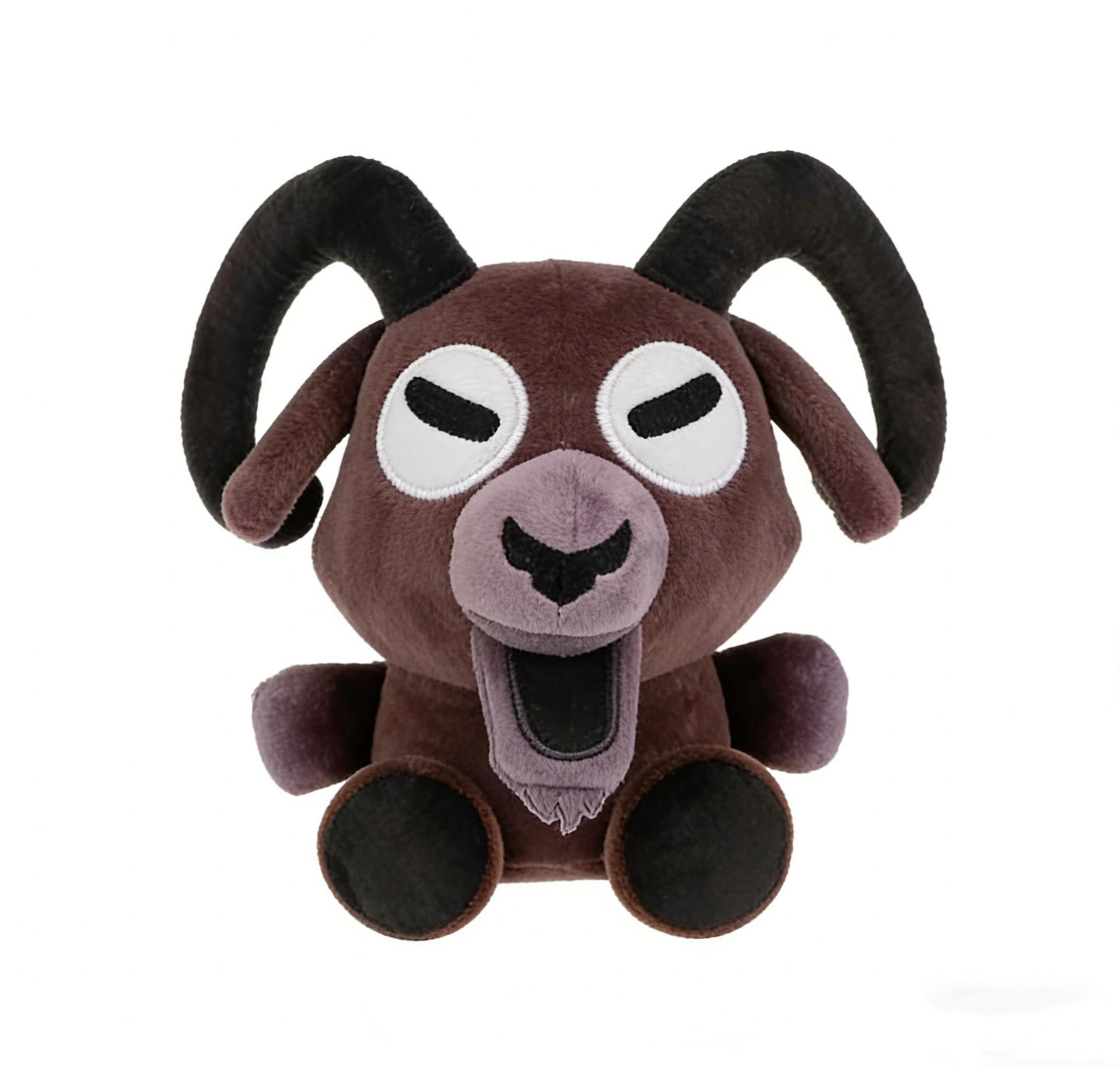 Nieuwe 99 Nachten In Het Bos Zwarte Kat Hert Vleermuis Uil 99Nights Pluche Pop Schattige Anime Randapparatuur Speelgoed Verjaardagscadeau 25cm