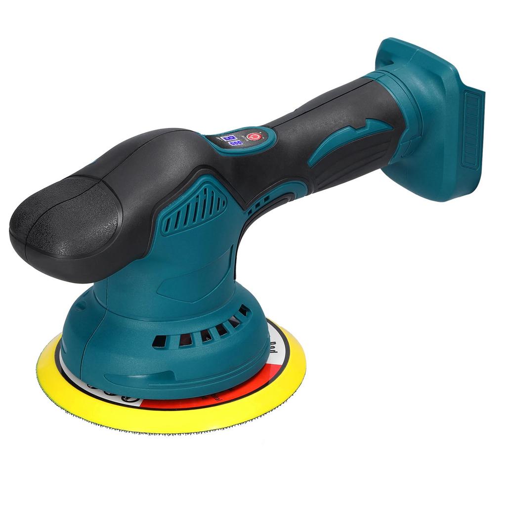 21V Cordless Car Polisher 8 Gears of Speeds Adjustable Electric Auto Polishing Machine Multifunction Home Cleaning