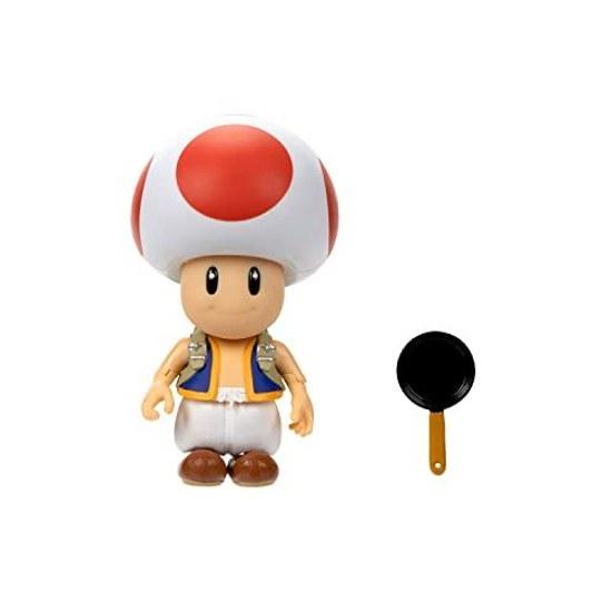 San-ei Trading Super Mario Brothers Movie Action Figure Toad W6D8H10.5cm Miscellaneous TSM-04