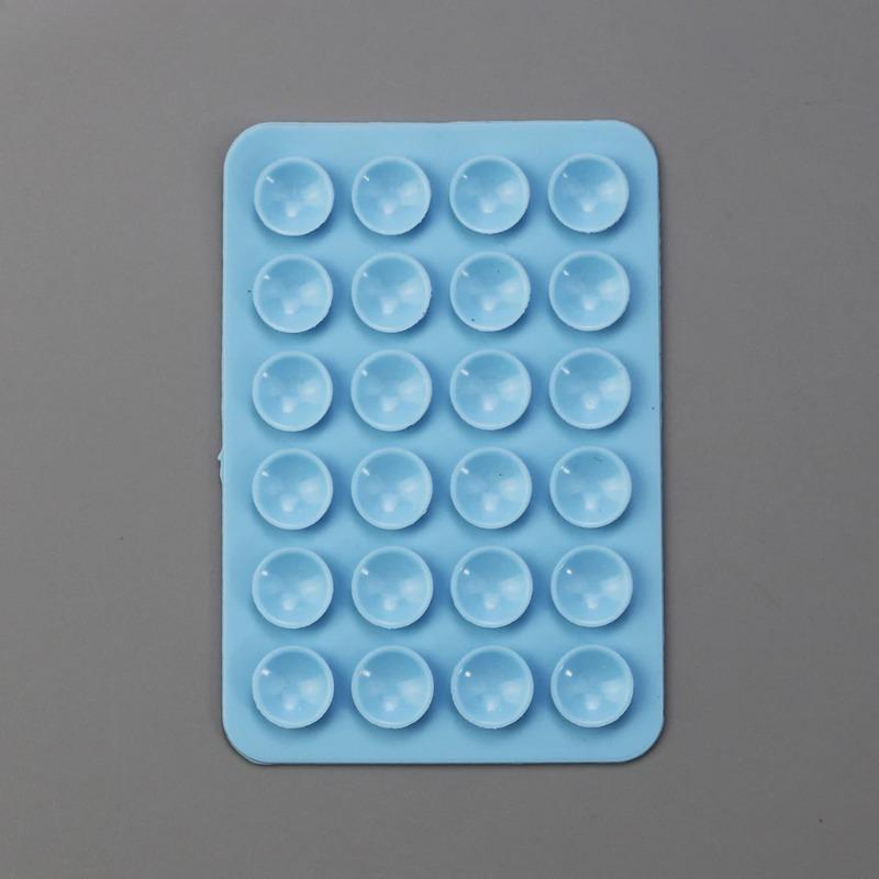 

1/2шт. Сильный держатель для телефона, клейкий силиконовый чехол с присоской, крепление для телефона, противоскользящее, без помощи рук, липкое крепление для сотового телефона Sky Blue 1PCS